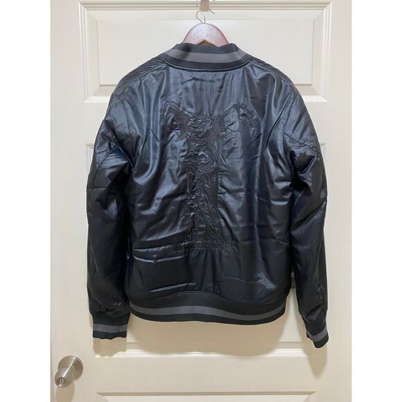 Nike Men's Premium Basketball Jacket Off-Noir Coupe Large Loose DQ6203-045 - S - Picture 10 of 14
